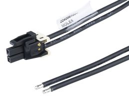 MOLEX 224086-1102 Cable Assembly, Mini-Fit Max Receptacle to Free End, 10 Ways, 4.2 mm, 2 Row, 150 mm, 5.9 "