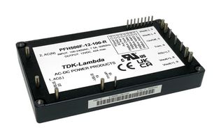 TDK-LAMBDA PFH500F-28-0D0-R AC/DC PCB Mount Power Supply (PSU), ITE, 1 Output, 504 W, 28 VDC, 18 A