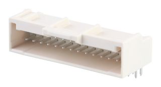 MOLEX 501876-2840 Pin Header, Wire-to-Board, 2 mm, 2 Rows, 28 Contacts, Through Hole Right Angle