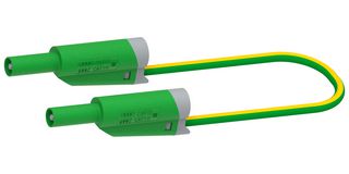 MULTICOMP PRO MP771104 Banana Test Lead, 4mm Banana Plug, Stackable, 4mm Stackable Banana Plug, 2.32 ", 59 mm