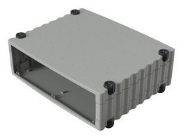 ROSE 77001020 Metal Enclosure, Desktop, Aluminium, 101 mm, 268 mm, 324 mm, IP40