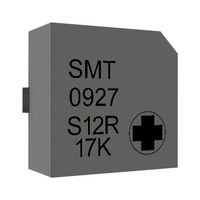PUI AUDIO SMT-0927-S-12-R Transducer, External Drive, Surface Mount, LCP, 85 dBA, 2.73 kHz, 3V to 7 V, -30 to 70 ° C