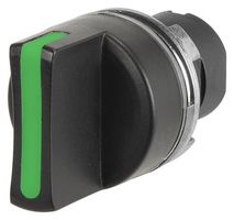 EAO 46-2819.1EX0.008 Switch Actuator, 3 Position, 29mm, Black, EAO 46 Series 22.3mm Non Illuminated Selector Switches