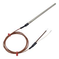 LABFACILITY FAA-IST-3.0-50-NP-1.0-C2-T-I Thermocouple, T, -75 °C, 250 °C, 316 Stainless Steel, 3.3 ft, 1 m