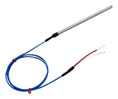 LABFACILITY FAA-ISK-3.0-250-NP-1.0-C2-T-J Thermocouple, K, -75 °C, 250 °C, 316 Stainless Steel, 3.3 ft, 1 m