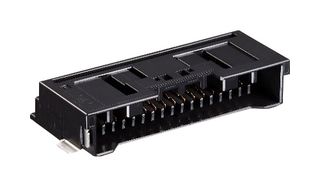 HIROSE / HRS ZK1-32DS-2H Rectangular Connector, ZK1 Series, 32 Contacts, Receptacle, 1 mm, Crimp, 2 Row