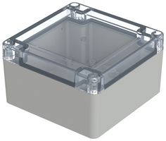 BOPLA 07411116 Plastic Enclosure, Multipurpose, Polycarbonate, 60.2 mm, 105 mm, 105 mm, IP66, IP68