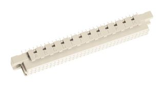 HARTING 09037966850 DIN 41612 Connector, 96 Contacts, Receptacle, 2.54 mm, 3 Row, a + b + c