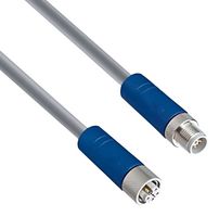 TELEMECANIQUE SENSORS XZCR26K26CL5 Sensor Cable, Jumper Power, M12 Sensor Right Angle Plug, M12 Sensor Right Angle Receptacle