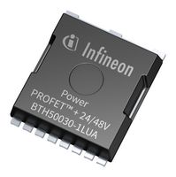 INFINEON BTH500301LUAAUMA1 Power Switch, Active High, High Side, 1 Outputs, 54V, 55A, 0.003 ohm, HSOF-8