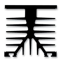 FISCHER ELEKTRONIK SK 89 150 SA Heat Sink, Standard Extruded, Black Anodized, 0.7 °C/W, 80 mm, 78.6 mm, 150 mm