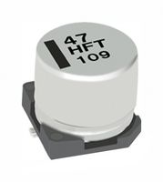 PANASONIC EEEFTH101XAL SMD Aluminium Electrolytic Capacitor, Radial Can - SMD, 100 µF, 50 V, 0.34 ohm