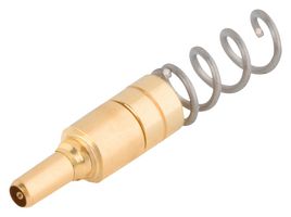 AMPHENOL SV MICROWAVE 8341-40002 Contact, NanoRF Series, Pin, Solder, Gold Plated Contacts, AMP NanoRF Series Backplane Modules