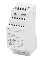 MULTICOMP PRO MP30S-4800630 AC/DC DIN Rail Power Supply (PSU), ITE, Industrial & Household, 1 Output, 30 W, 48 VDC, 630 mA