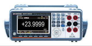 GW INSTEK GDM-9052 Bench Digital Multimeter, TFT Graphic LCD Display, 5.5, Digital I/O, RS232C, USB, 10 A, 750 V
