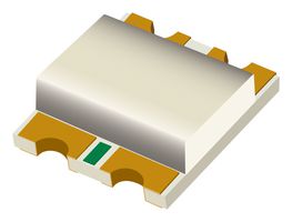 DIALIGHT 598-8450-20-7CF LED, 0606, Green, Yellow, SMD, 140 °, Rectangular, Y 20mA, G 20mA