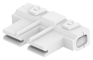 TE CONNECTIVITY - AMP 2430507-1 Connector Housing, Natural, 187 Series, Receptacle, 2 Ways, 10.16 mm