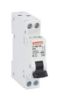 LOVATO ELECTRIC P1MB1MB10 Thermal Magnetic Circuit Breaker, B Trip Curve, IP20/6 kA, P1MB Series, 10 A, 1 Pole + N, 230 V