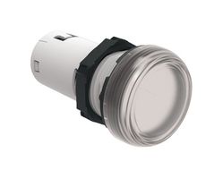 LOVATO ELECTRIC LPMLP7 LED Panel Mount Indicator, Monoblock, Transparent, 415 VAC, 22 mm, IP20, IP66, IP67, IP69K