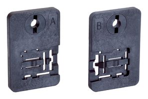 SICK BEF-3SHAHPKU4 Mounting Bracket, Sensor, Plastic, 34 mm x 51.7 mm x 5 mm, 4 Pieces