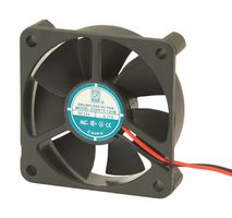 ORION FANS OD6015-12MB. DC Axial Fan, 12 V, Square, 60 mm, 15 mm, Ball Bearing, 17.1 CFM