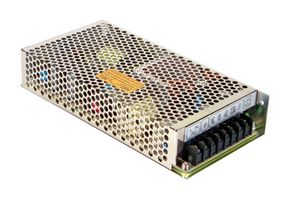 MEAN WELL RT-125A AC/DC Enclosed Power Supply (PSU), ITE, 3 Outputs, 131 W, 5 V, 12 A, 12 V