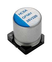 EATON ELECTRONICS EHCSA063M1511016T Hybrid Aluminium Electrolytic Capacitor, 150 µF, ± 20%, 63 V, Radial Can - SMD, 0.016 ohm