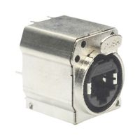 AMPHENOL AUDIO RJX8FB5V2EB Modular Connector, RJ45 Jack, 1 x 1 (Port), 8P8C, Cat5e, IP40, Panel PCB Mount