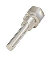 ACI A/M8" Thermowell, Machined, 6.6mm Bore, 304 SS, 203.2mm Insertion Length, 12.7mm Straight Shank, 110.3bar
