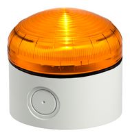 MULTICOMP PRO MP016019 Beacon, Amber, Flashing, Random, Steady, Strobe, 24 V Supply, 92 mm, IP66/IP69K