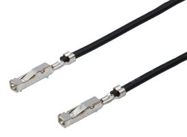 MOLEX 229118-1115 Cable Assembly, 28AWG, CP-3.3 Crimp Terminal Socket to CP-3.3 Crimp Terminal Socket, 19.7 ", 500 mm