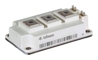 INFINEON FF1MR12KM1HSHPSA1 Silicon Carbide MOSFET, Half Bridge, Dual N Channel, 395 A, 1.2 kV, 2200 µohm, Module