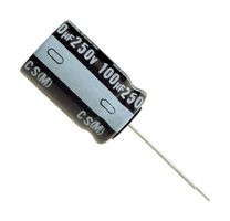 NICHICON UCS2W220MHD Electrolytic Capacitor, 22 µF, 450 V, ± 20%, Radial Leaded, 10000 hours @ 105°C, Polar