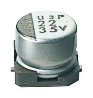 NICHICON UWT1C101MCL1GB SMD Aluminium Electrolytic Capacitor, Radial Can - SMD, 100 µF, 16 V, 2000 hours @ 85°C, Polar