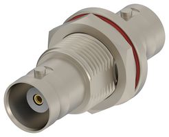 TE CONNECTIVITY 2503387-1 RF / Coaxial Adapter, BNC, Jack, BNC, Jack, Straight Bulkhead Adapter, 50 ohm