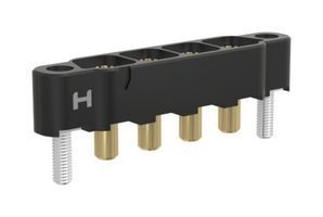 HARWIN KA1-MV20405M7 Rectangular Power Connector, 4 Contacts, Kona KA1 Series, PCB Mount, Through Hole Straight