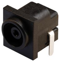 SAME SKY PJ-025 DC Power Connector, Jack, 3 A, PCB Mount, Through Hole Right Angle