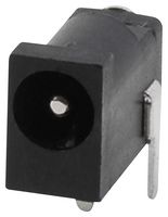 SAME SKY PJ-031D DC Power Connector, Jack, 2 A, 1.3 mm, Through Hole Right Angle, Solder