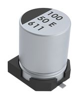 KEMET EEV227M025A9MAA SMD Aluminium Electrolytic Capacitor, Radial Can - SMD, 220 µF, 25 V, 0.16 ohm