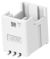 TE CONNECTIVITY 2427710-3 Pin Header, A Key, Signal, Wire-to-Board, 1.5 mm, 2 Rows, 6 Contacts, Surface Mount Straight