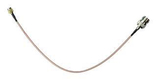 RF SOLUTIONS CBA-SMAM-NF10 RF / Coaxial Cable Assembly, 3.3 ft, 1 m, RG316, SMA Plug, N Type Straight Socket, 50 ohm