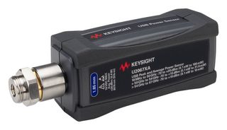 KEYSIGHT TECHNOLOGIES U2067XA/-100/U2000A-301 RF Power Sensor, USB Model, 5 ft USB Cable, 10MHz to 67GHz, -70dBm to +20dBm