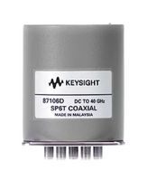 KEYSIGHT TECHNOLOGIES 87106DH24/-024/-161 Coaxial Switch, SP6T, 2.4mm Connector, 1.1 dB Insertion Loss, 65 dB Isolation, 40 GHz, 87106D Series