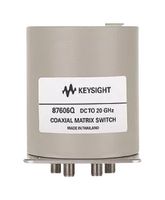 KEYSIGHT TECHNOLOGIES 87606Q/-161 Coaxial Switch, Low PIM, 5-Port, SMA Female, 1 dB Insertion Loss, 70 dB Isolation, 20 GHz