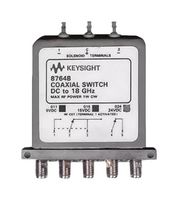 KEYSIGHT TECHNOLOGIES 8764B/-024 Coaxial Switch, 5-Port, SAM Female, 0.5 dB Insertion Loss, 90 dB Isolation, 18 GHz, 8764 Series