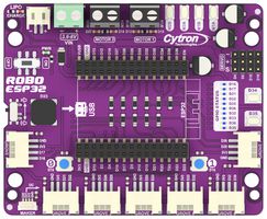 CYTRON ROBO-ESP32 Robo Kit, ESP32, Xtensa, Wi-Fi, Bluetooth, Cytron Development Boards