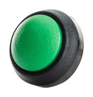 ITW SWITCHES 48-2-RB-N-GR-S Industrial Pushbutton Switch, Snap-Fit, 48-EM Series, 13.6 mm, SPST-NO-DB, Maintained, Round Domed