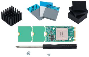 HAILO TECHNOLOGIES LTD HM218B1C2ZAE Hailo 8 AI Starter Kit, M.2 Key B+M 2280, PCIe Gen3x2, 2.5W, 26 TOPS, -40 °C to 85 °C