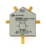 KEYSIGHT TECHNOLOGIES P9404C Solid State PIN Diode Switch, SP4T, SMA Female, 4.5 dB Insertion Loss, 80 dB Isolation, 18 GHz