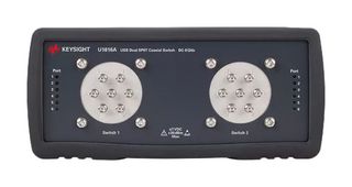 KEYSIGHT TECHNOLOGIES U1816A/-711/-902 Coaxial Switch, Dual SP6T, SMA Female, 0.42 dB Insertion Loss, 100 dB Isolation, 8GHz, U1816x Series